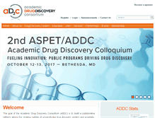 Tablet Screenshot of addconsortium.org
